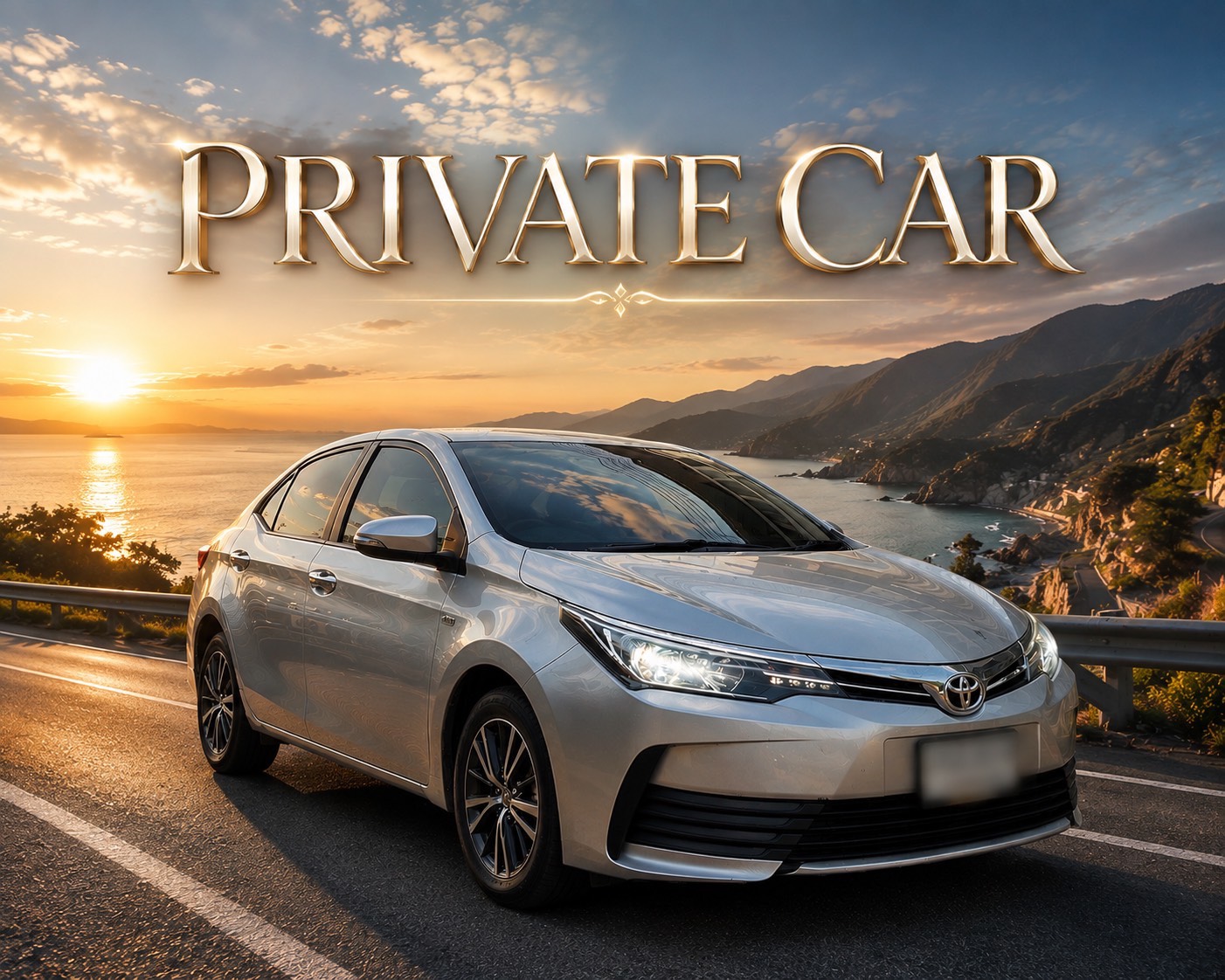 PRIVATE CAR บริการเหมารถพร้อมคนขับ